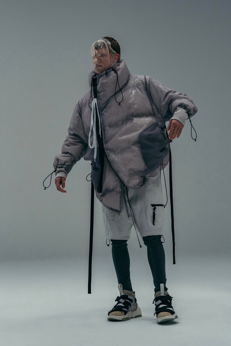 NILøS Fall/Winter 2020 Biotechnology Lookbook Prosthetic Nose Ears Models Future Techno