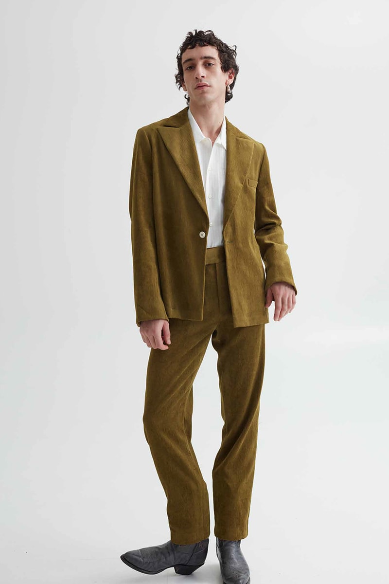 Séfr Fall/Winter 2020 "Beiti" Collection Lookbook Menswear Clothing Release Information FW20 Lebanese Heritage Culture Tailoring Shirts Trousers T-Shirts Sweaters Knitwear Scarf Beanie