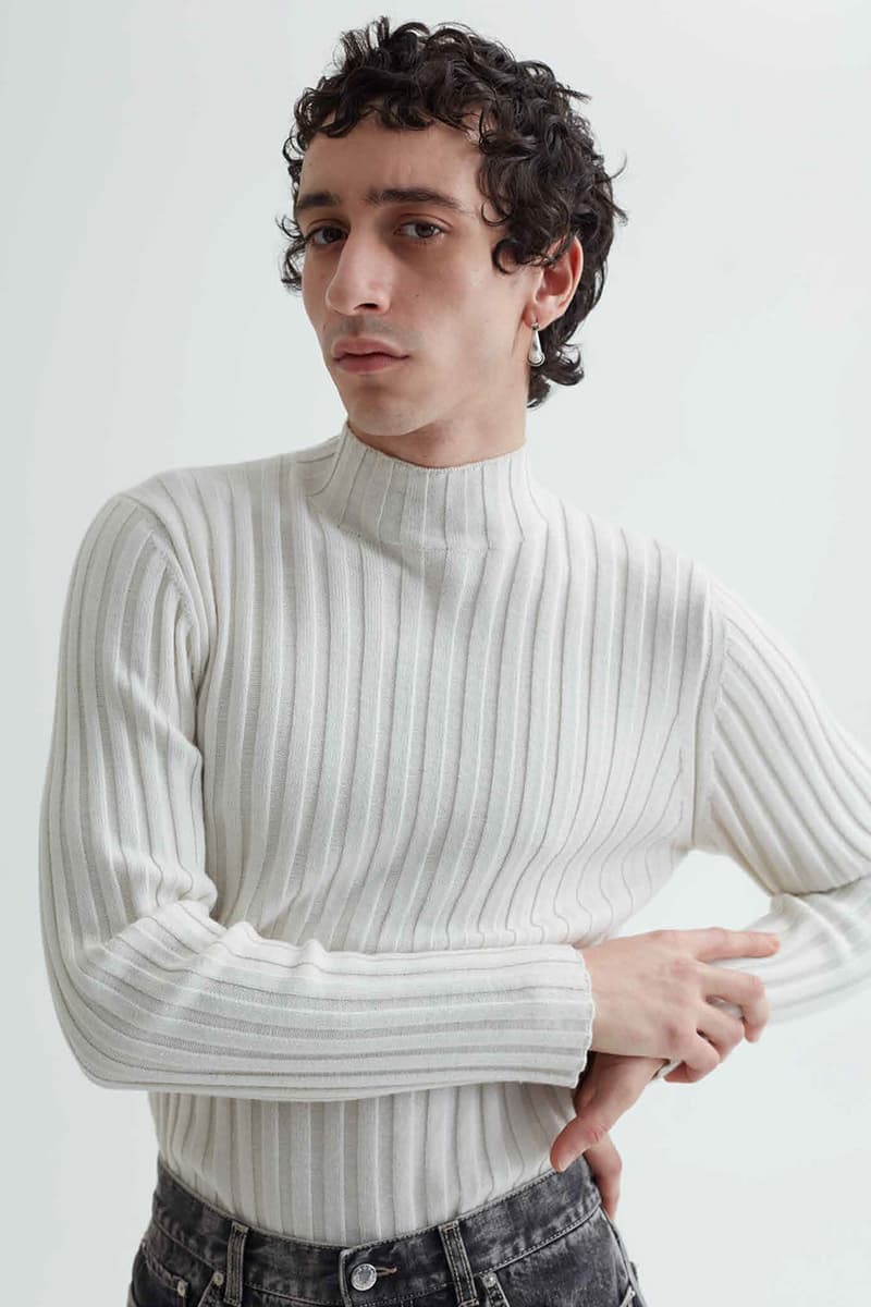 Séfr Fall/Winter 2020 "Beiti" Collection Lookbook Menswear Clothing Release Information FW20 Lebanese Heritage Culture Tailoring Shirts Trousers T-Shirts Sweaters Knitwear Scarf Beanie