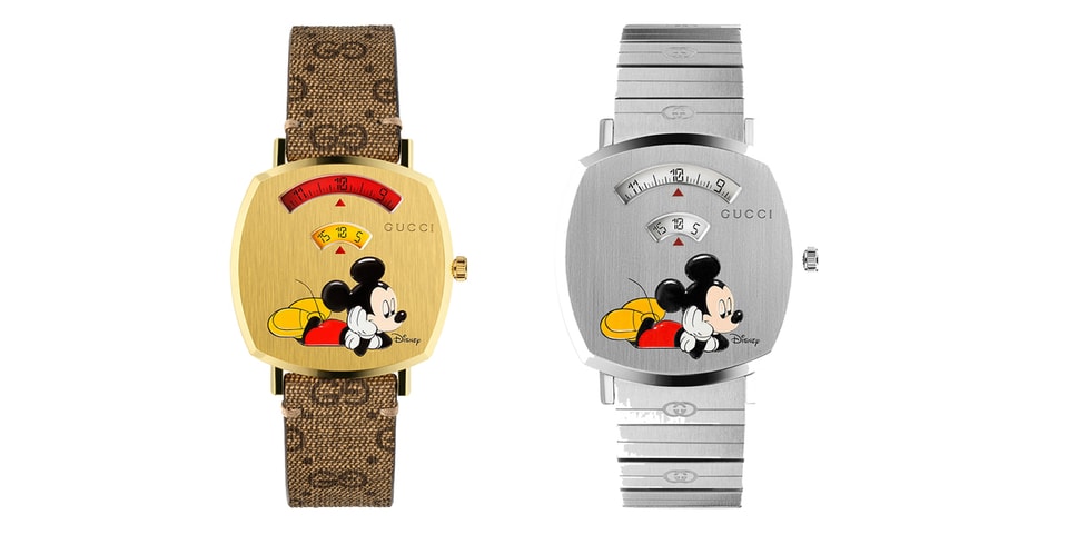 Disney x Gucci Mickey Mouse Grip Watch Info | Hypebeast