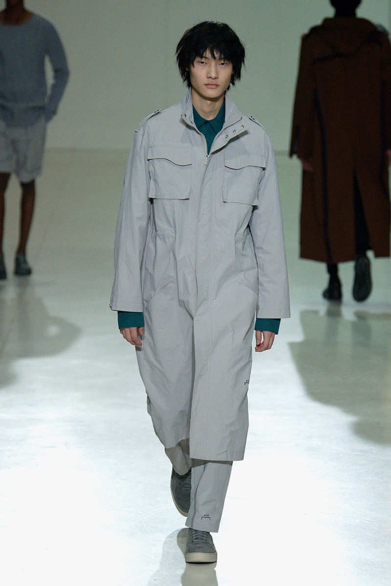 A-COLD-WALL* Fall/Winter 2020 Milan Fashion Week Runway Formal Clothing Samuel Ross Designs Looks Tailoring Coats Shirts Blazers Suits 