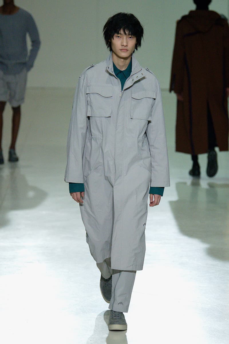 A-COLD-WALL* Fall/Winter 2020 Milan Fashion Week Runway Formal Clothing Samuel Ross Designs Looks Tailoring Coats Shirts Blazers Suits