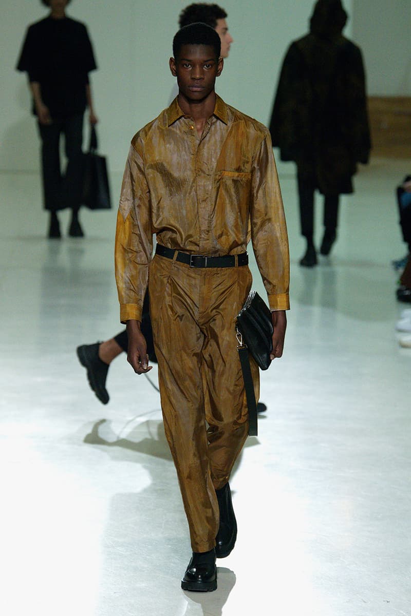 A-COLD-WALL* Fall/Winter 2020 Milan Fashion Week Runway Formal Clothing Samuel Ross Designs Looks Tailoring Coats Shirts Blazers Suits