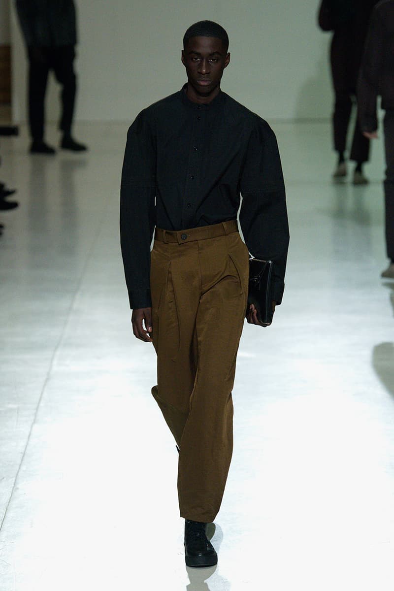 A-COLD-WALL* Fall/Winter 2020 Milan Fashion Week Runway Formal Clothing Samuel Ross Designs Looks Tailoring Coats Shirts Blazers Suits