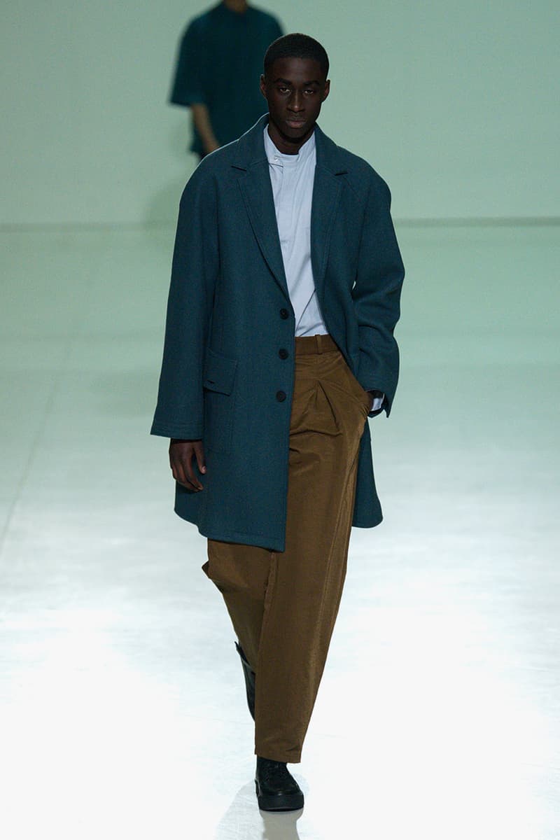 A-COLD-WALL* Fall/Winter 2020 Milan Fashion Week Runway Formal Clothing Samuel Ross Designs Looks Tailoring Coats Shirts Blazers Suits