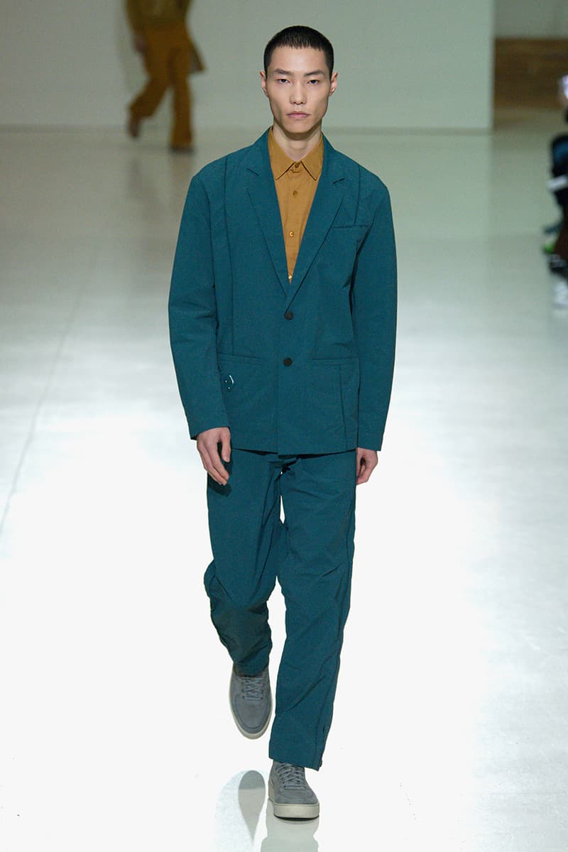 A-COLD-WALL* Fall/Winter 2020 Milan Fashion Week Runway Formal Clothing Samuel Ross Designs Looks Tailoring Coats Shirts Blazers Suits 