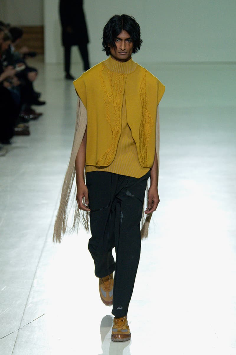 A-COLD-WALL* Fall/Winter 2020 Milan Fashion Week Runway Formal Clothing Samuel Ross Designs Looks Tailoring Coats Shirts Blazers Suits