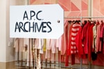 Take a Look Inside A.P.C.'s Chromatic "ARCHIVE" Exhibition