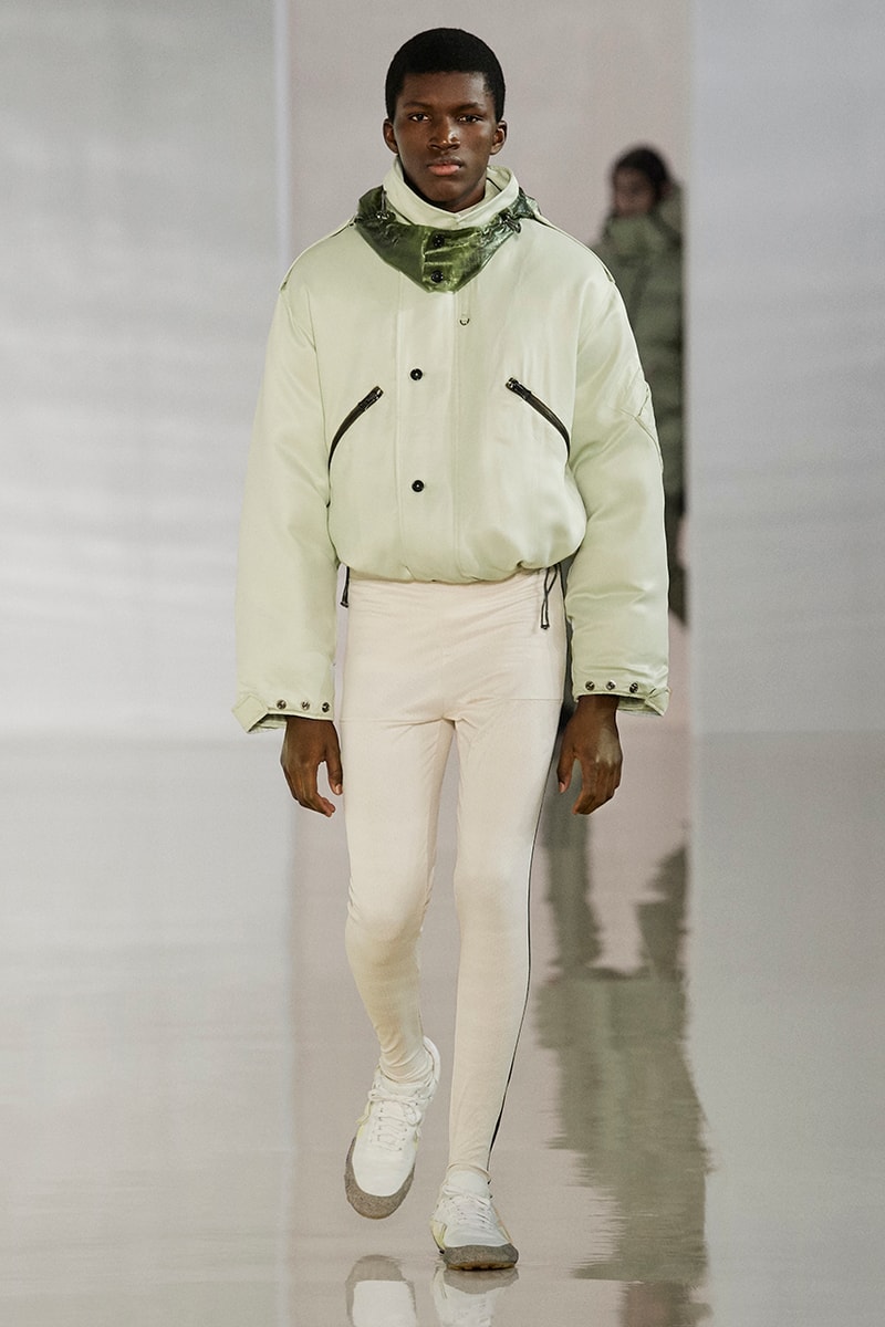 Acne Studios Fall Winter 2020 Collection Runway Paris Fashion Week Scandinavian minimalism co ed mens womens gender fluid cream color shades leather sweden Johnny Johansson