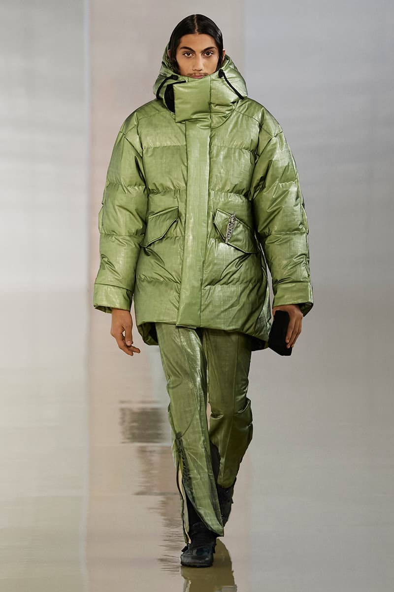Acne Studios Fall Winter 2020 Collection Runway Paris Fashion Week Scandinavian minimalism co ed mens womens gender fluid cream color shades leather sweden Johnny Johansson