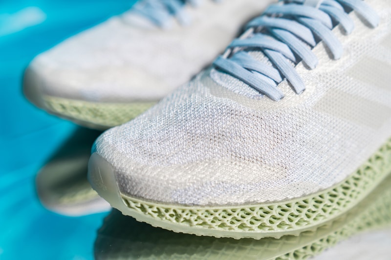 adidas 4d run 1 0 the big game parley futurecraft cloud white blue spirit aero green FV5323 super bowl release date info photos price