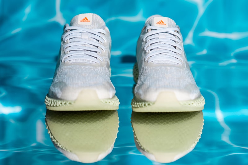 adidas 4d run 1 0 the big game parley futurecraft cloud white blue spirit aero green FV5323 super bowl release date info photos price