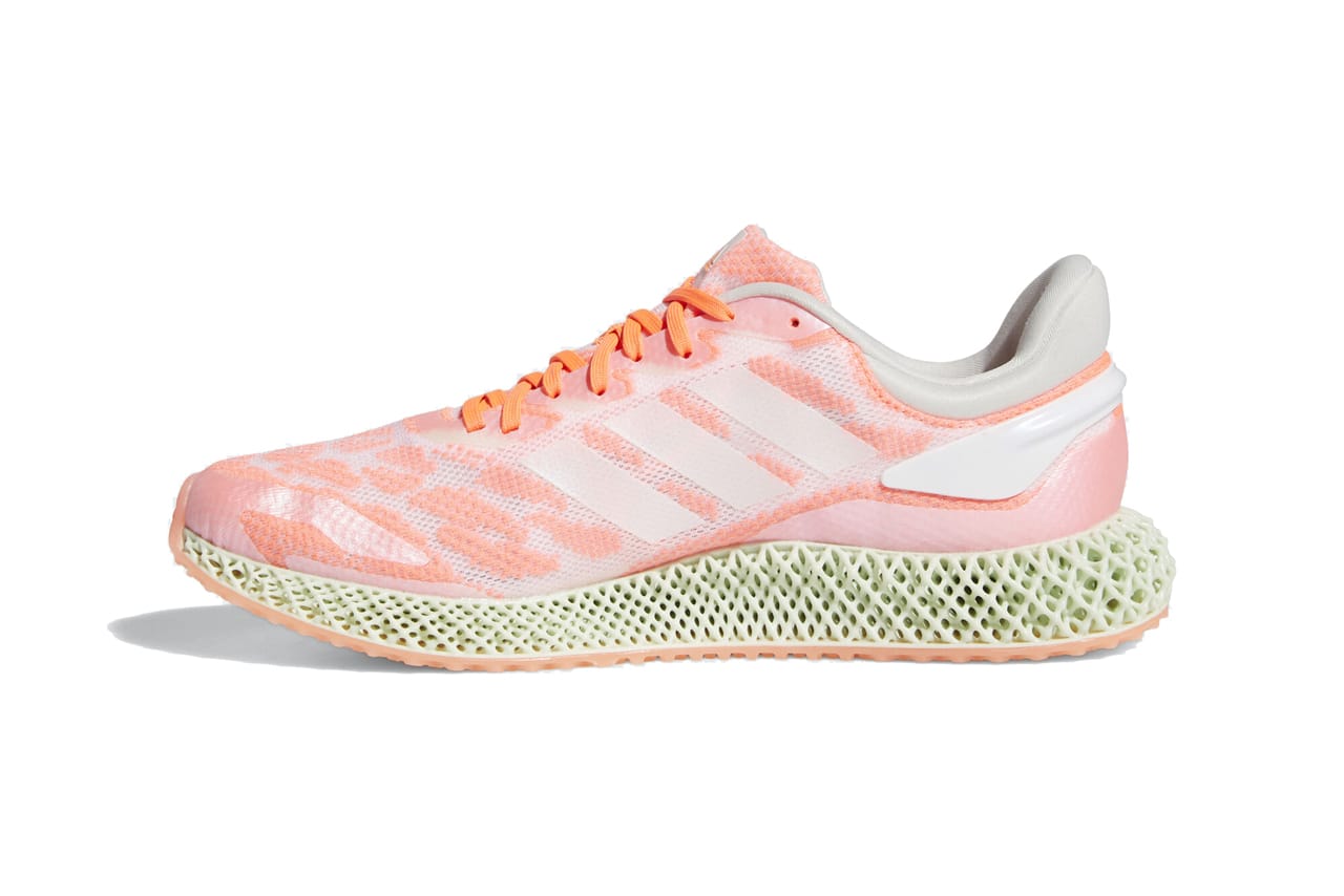 coral adidas sneakers