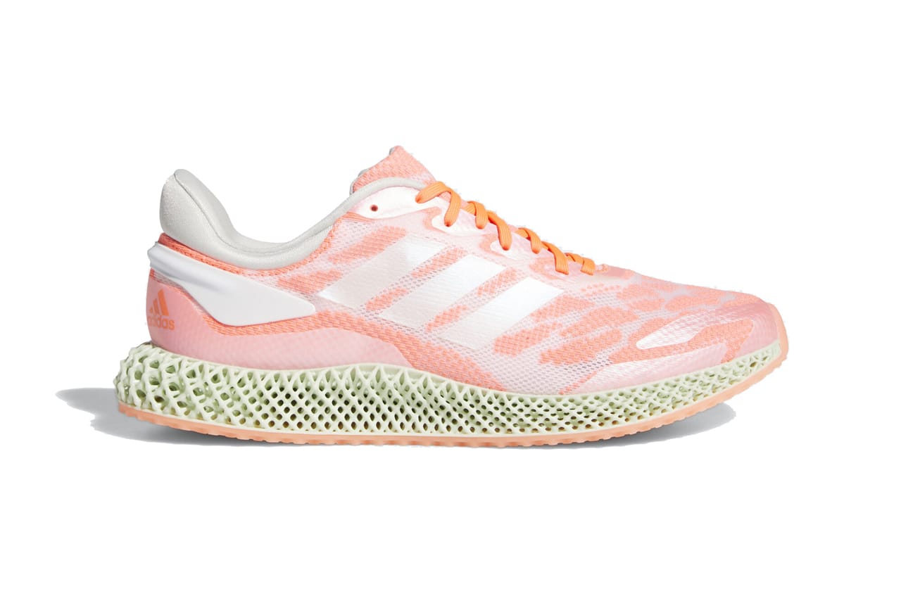 coral adidas sneakers