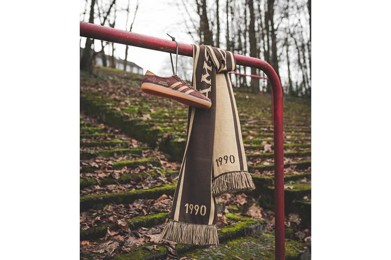 adidas Originals Amsterdam "City Series" Release Information "DUSRUS/BROWN/MESA" EF5791 Classic Footwear Sneaker Three Stripes Suede Trefoil Gum Sole 1990