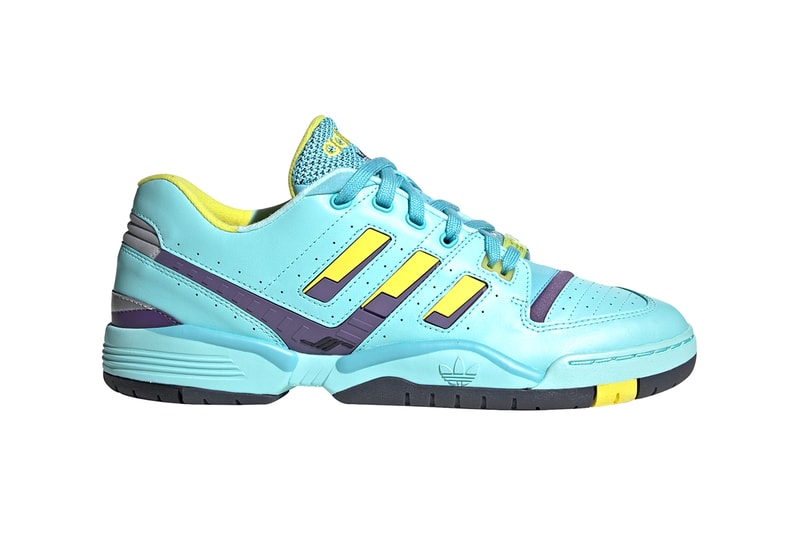 adidas Originals Torsion Comp "Aqua" Release Information Cop Online Drop Dates Sneakers Three Stripes ZX8000 OG Colorway Blue Yellow Purple Black Leather Tennis FootwearT Torsion Bar EVA 