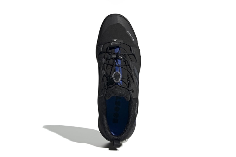 adidas terrex skychaser xt gore tex hiking shoes boost core black grey three collegiate royal G26546 release date info photos price sneaker colorway trail