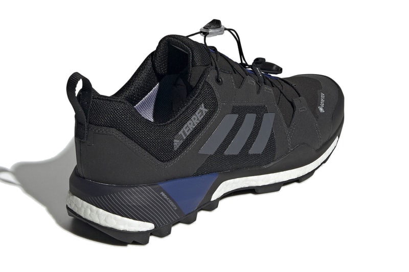 adidas terrex skychaser xt gore tex hiking shoes boost core black grey three collegiate royal G26546 release date info photos price sneaker colorway trail