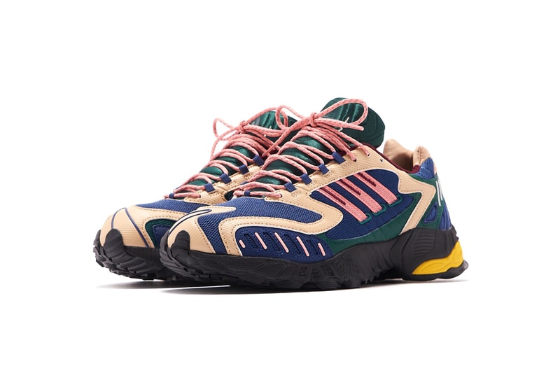 adidas torsion trdc tech indigo glory pink collegiate green EF4806 release date info photos price