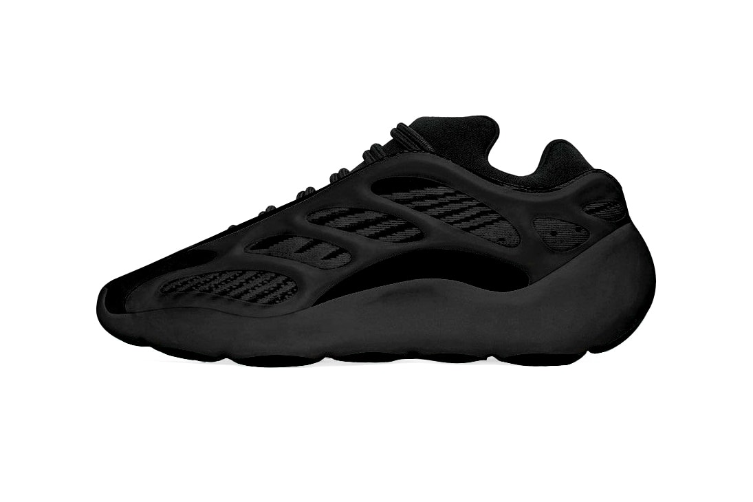 adidas YEEZY 700 V3 "Black" On-Foot Look Release Info Date Buy Price Kanye West