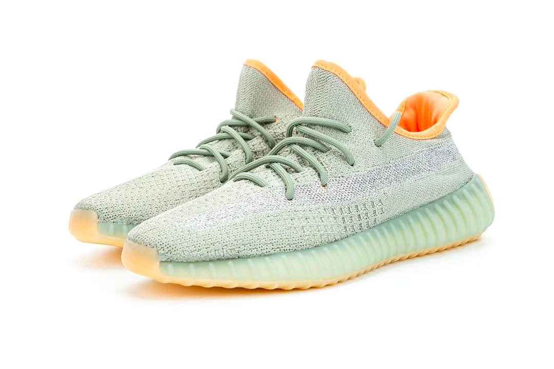 adidas YEEZY BOOST 350 V2 Desert Sage Closer On Foot Look Release Info Date Buy Price Kanye West