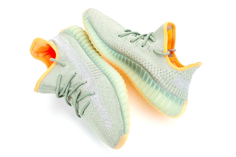 adidas YEEZY BOOST 350 V2 Desert Sage Closer On Foot Look Release Info Date Buy Price Kanye West