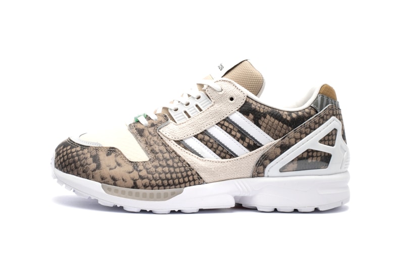 adidas ZX 8000 "Lethal Nights Pack" Release Information Snakeskin Leather Upper Brown Colorway Torsion EQT Three Stripes Germany Footwear Sneaker Kicks OG Classic Limited Edition
