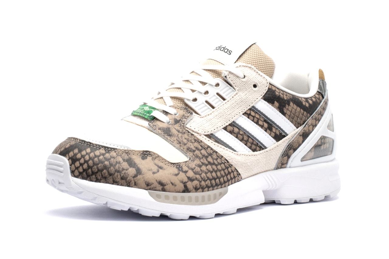 adidas ZX 8000 "Lethal Nights Pack" Release Information Snakeskin Leather Upper Brown Colorway Torsion EQT Three Stripes Germany Footwear Sneaker Kicks OG Classic Limited Edition