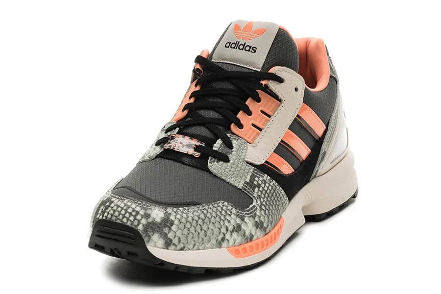 adidas zx 8000 lethal nights pack grey six semcore core black neon oreange snakeskin FW9783 release date info photos price