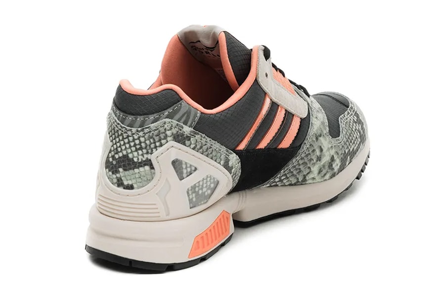 adidas zx 8000 lethal nights pack grey six semcore core black neon oreange snakeskin FW9783 release date info photos price