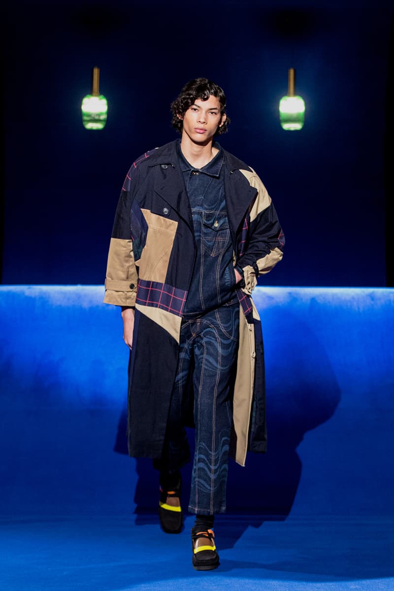 ahluwalia studio priya backstage fall winter 2020 adidas superstar clarks wallabee sustainable 60s 1965 Barbara Brown release information first look collection