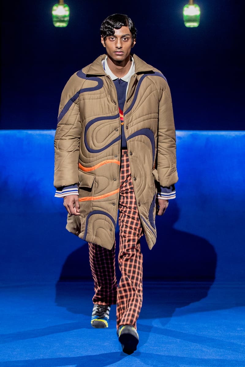 ahluwalia studio priya backstage fall winter 2020 adidas superstar clarks wallabee sustainable 60s 1965 Barbara Brown release information first look collection