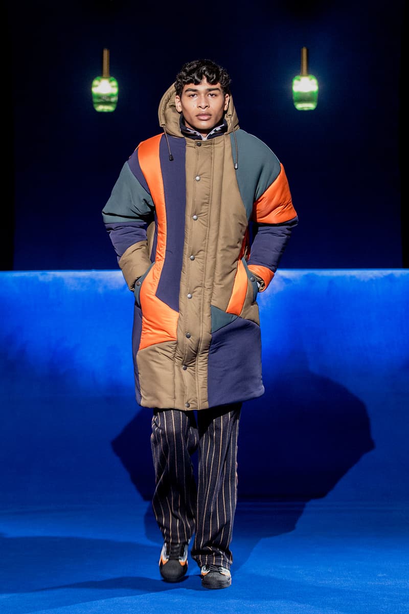 ahluwalia studio priya backstage fall winter 2020 adidas superstar clarks wallabee sustainable 60s 1965 Barbara Brown release information first look collection