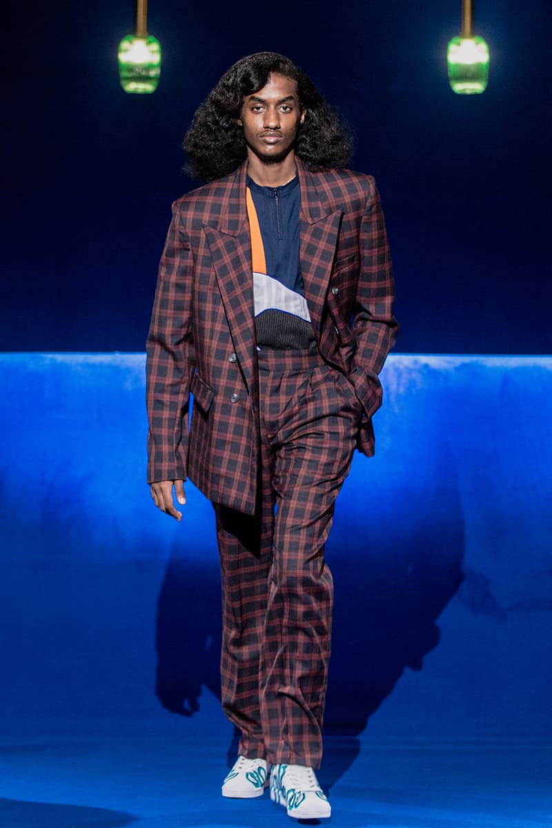 ahluwalia studio priya backstage fall winter 2020 adidas superstar clarks wallabee sustainable 60s 1965 Barbara Brown release information first look collection