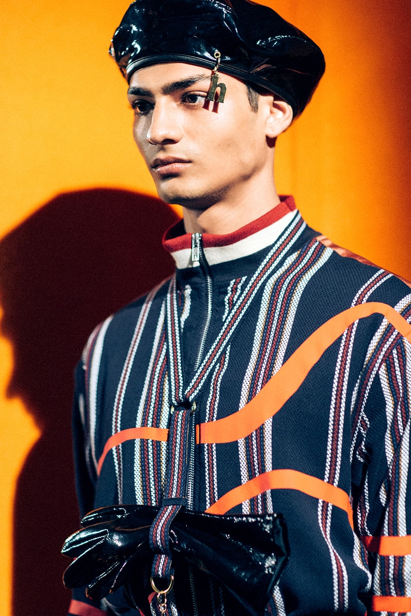 ahluwalia studio priya backstage fall winter 2020 adidas superstar clarks wallabee sustainable 60s 1965 Barbara Brown release information first look collection