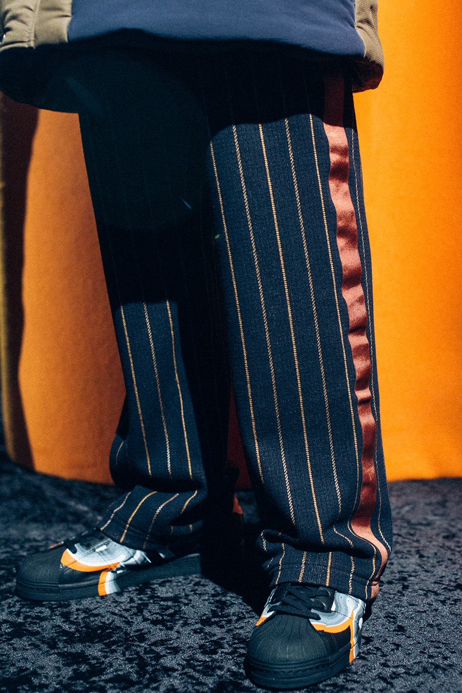 ahluwalia studio priya backstage fall winter 2020 adidas superstar clarks wallabee sustainable 60s 1965 Barbara Brown release information first look collection