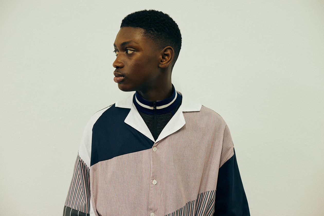 ahluwalia studio priya backstage fall winter 2020 adidas superstar clarks wallabee sustainable 60s 1965 Barbara Brown release information first look collection