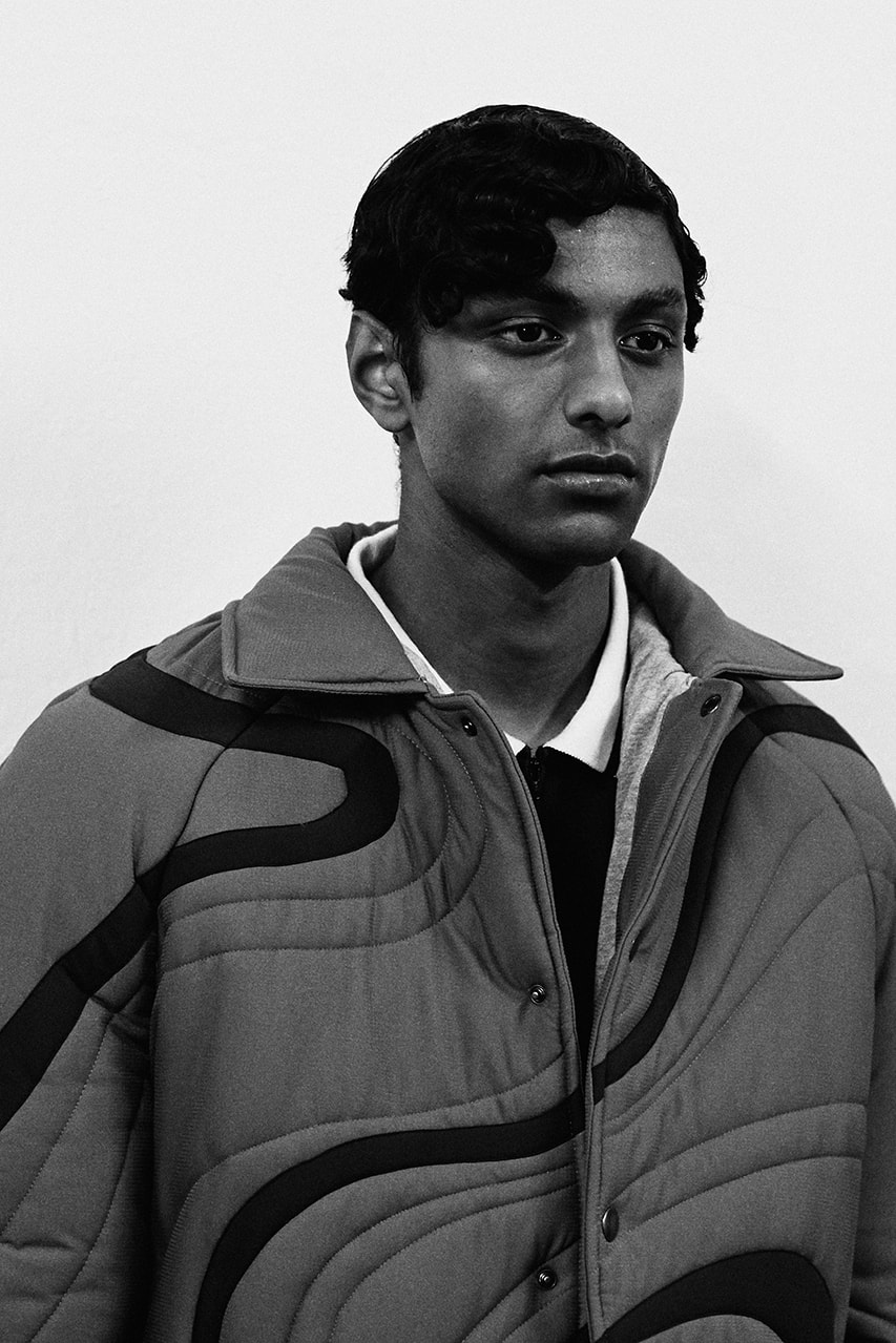 ahluwalia studio priya backstage fall winter 2020 adidas superstar clarks wallabee sustainable 60s 1965 Barbara Brown release information first look collection