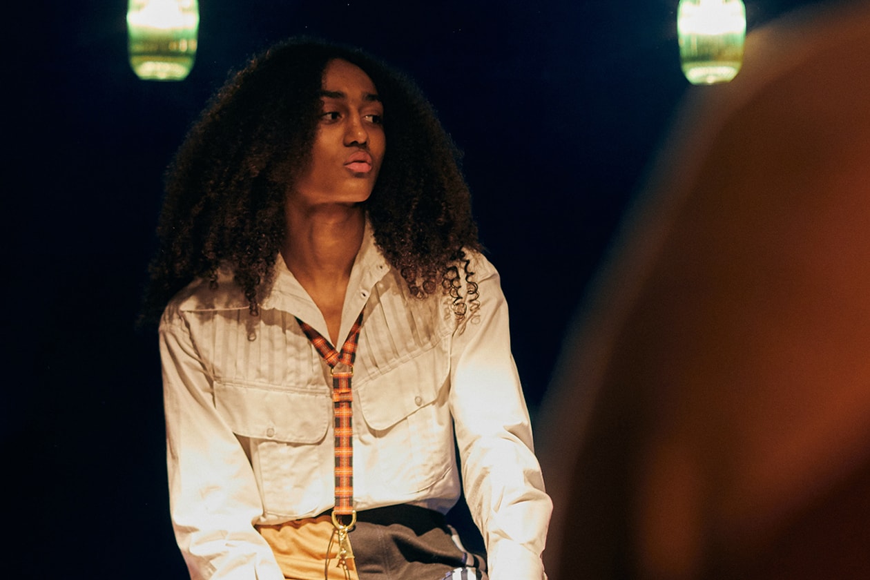 ahluwalia studio priya backstage fall winter 2020 adidas superstar clarks wallabee sustainable 60s 1965 Barbara Brown release information first look collection