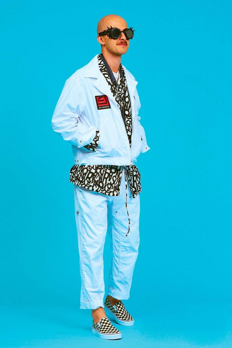 AïE Spring Summer 2020 Lookbook Nepenthes daiki suzuki keizo Shimizu LTB Jacket Natural 9oz Checker Canvas THT Jacket Big Paisley layering editorial Printed Batik PC Jersey 