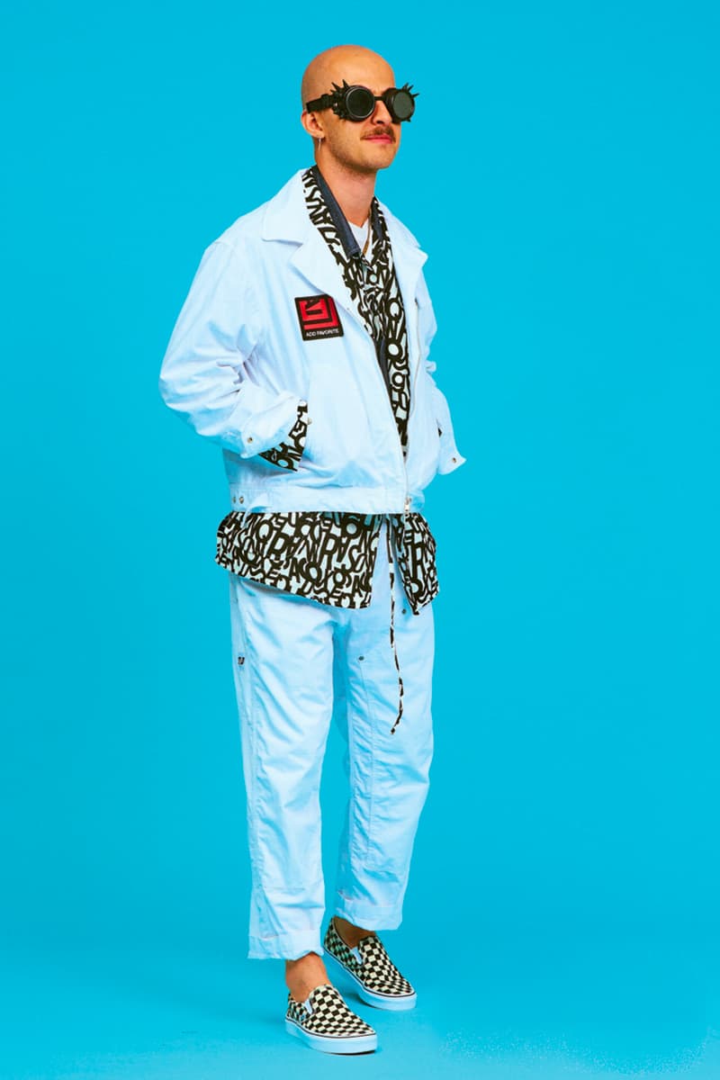 AïE Spring Summer 2020 Lookbook Nepenthes daiki suzuki keizo Shimizu LTB Jacket Natural 9oz Checker Canvas THT Jacket Big Paisley layering editorial Printed Batik PC Jersey