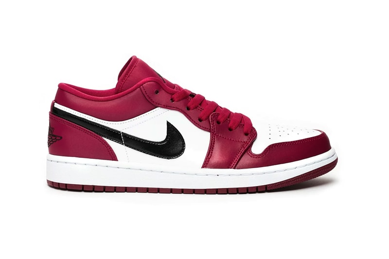 air jordan 1 low noble red white black 553558 604 release date info photos price