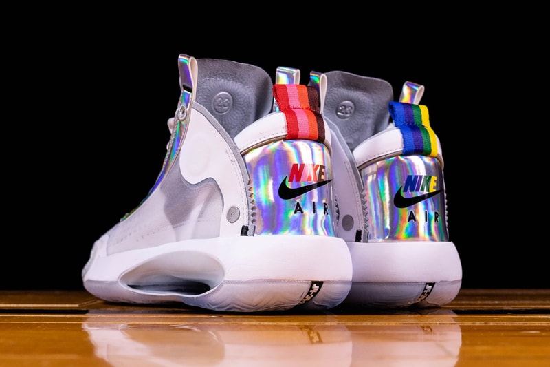 air jordan 34 white metallic silver iridescent AR3240 101 release date info photos price
