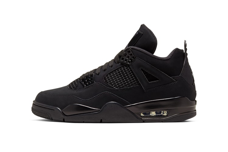 The Air Jordan 4 "Black Cat" Returns Later This Month