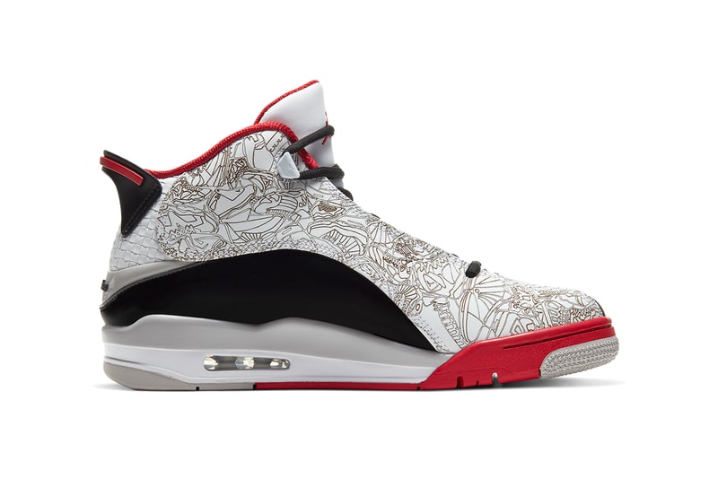 air jordan dub zero white varsity red neutral grey black 311046-116 release date info photos price