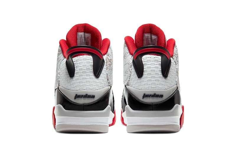 air jordan dub zero white varsity red neutral grey black 311046-116 release date info photos price