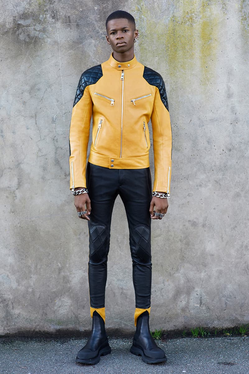 Alexander McQueen Fall/Winter 2020 Menswear Lookbook Collection Sarah Burton Creative Director Double-breasted overcoats Tailoring Military Coats Jackets Milan Fashion Week