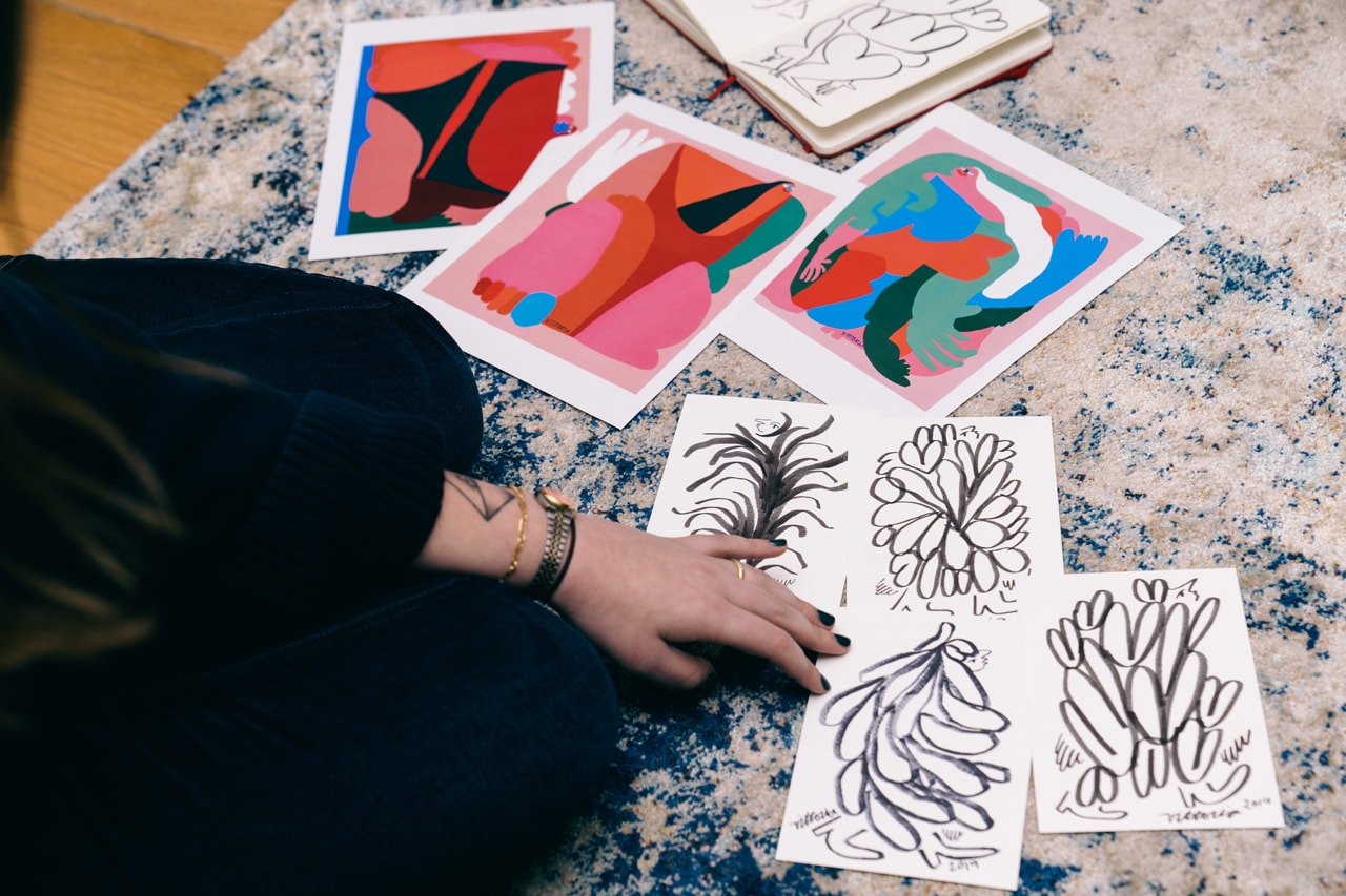 Amber Vittoria Graphic Digital Illustrator Female Forms Women Colorful gucci adidas k swiss le bon marche