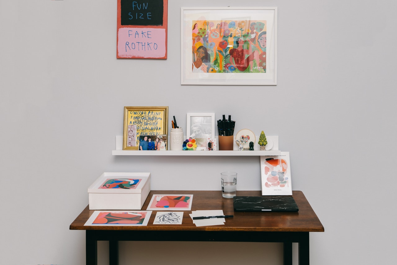 Amber Vittoria Graphic Digital Illustrator Female Forms Women Colorful gucci adidas k swiss le bon marche