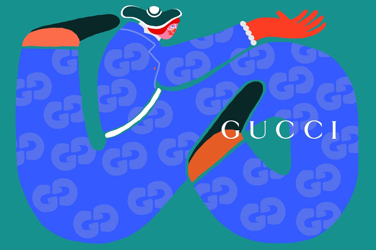 Amber Vittoria Graphic Digital Illustrator Female Forms Women Colorful gucci adidas k swiss le bon marche